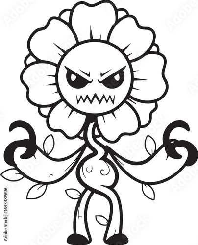 Scary Wild Flower
