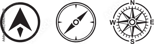 Free Download Compass Direction Icon	 - GFXLoad