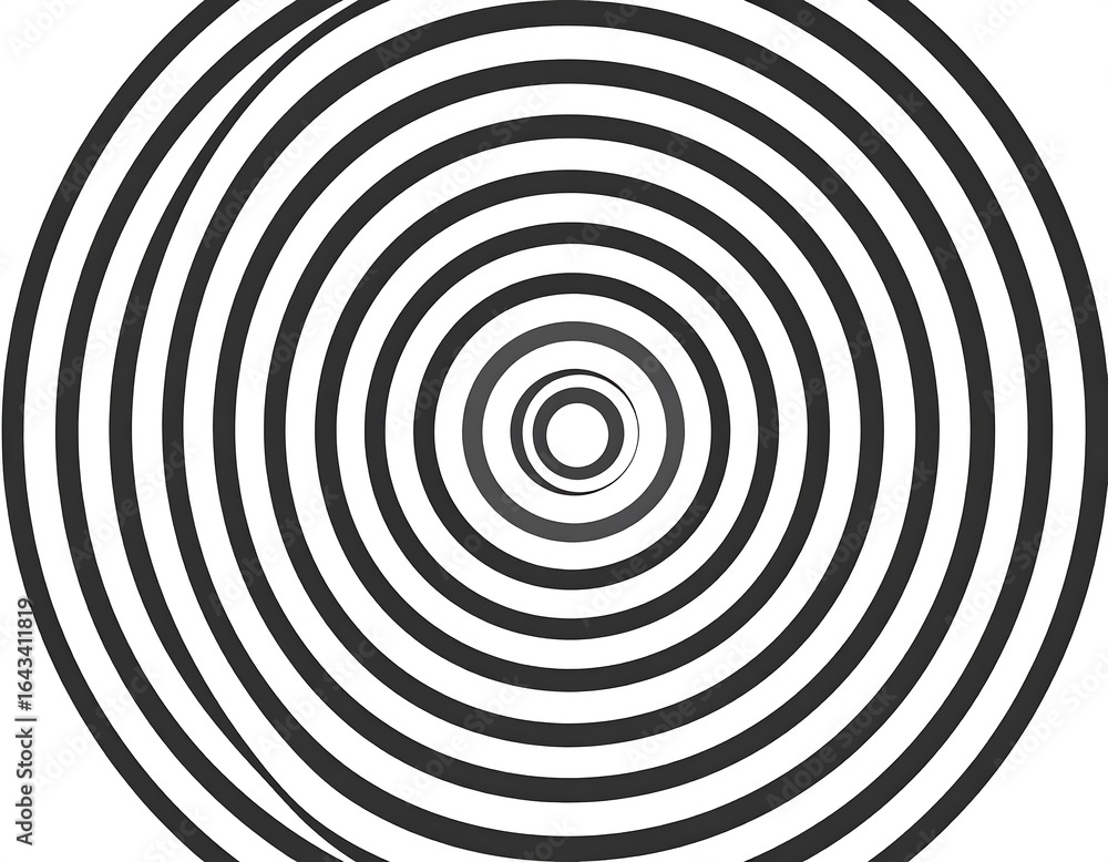 Naklejka premium Abstract concentric circles