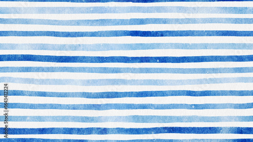 Wallpaper Mural Vibrant blue and white watercolor stripes create a refreshing, modern seamless pattern background Torontodigital.ca