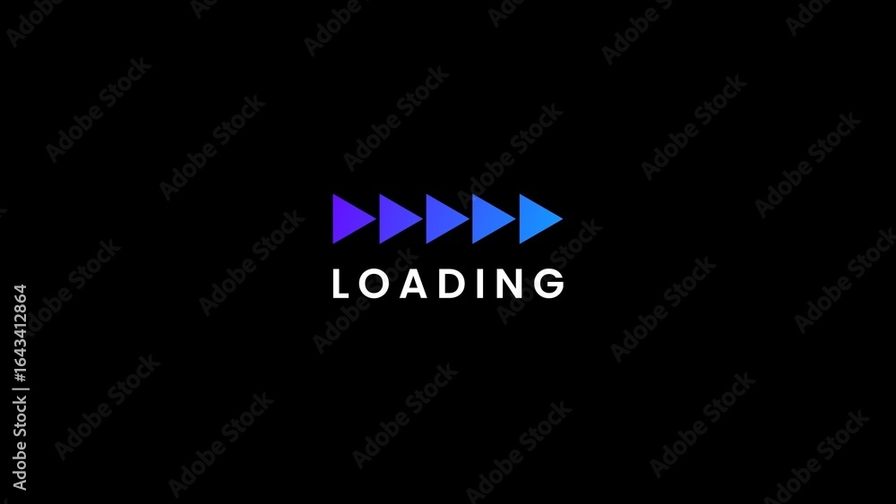 Loading Game Sign Images Modern Loading Game Intro Template Stock Template | Adobe Stock