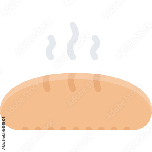 Freshly Baked Bread Loaf