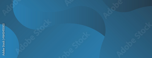 Abstract blue background with smooth curves. The background features a gradient of blue tones, creating a flowing blue texture. Vector. Gradient flowy background. Blue background vector.