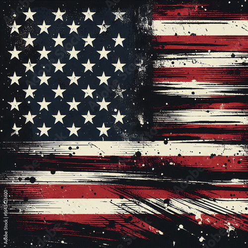 abstract american flag grunge background, abstract, american flag, usa, wallpaper, image, photo, grunge american background, grunge background with american flag, usa flag