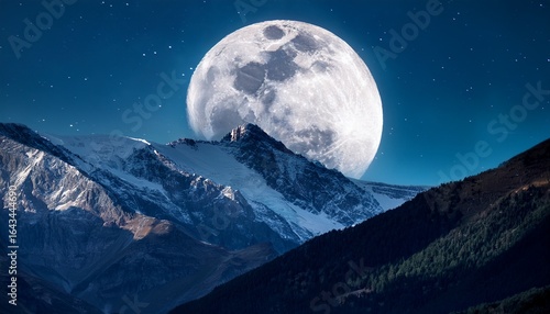 celebrating international moon day under the full moon scenic landscape nighttime beauty tranquil environment