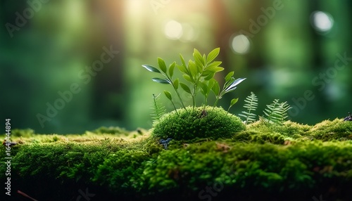 celebrate world environment day by embracing our green planet with vibrant moss covered environments