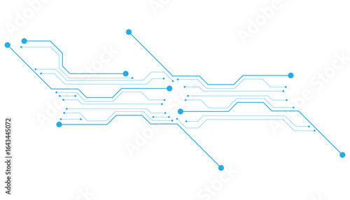 Abstract Circuit Board Technology Background High-Resolution Image for Design Projects