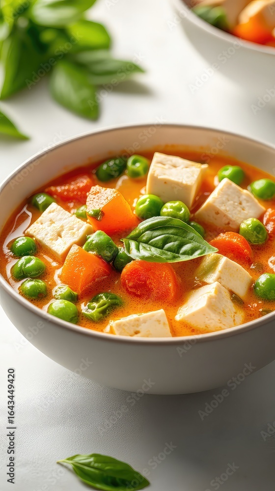 Delicious Vegetarian Tofu Stew Recipe Healthy Food Photography Delicious Vegetarian Tofu Stew Recipe Healthy Food Photography