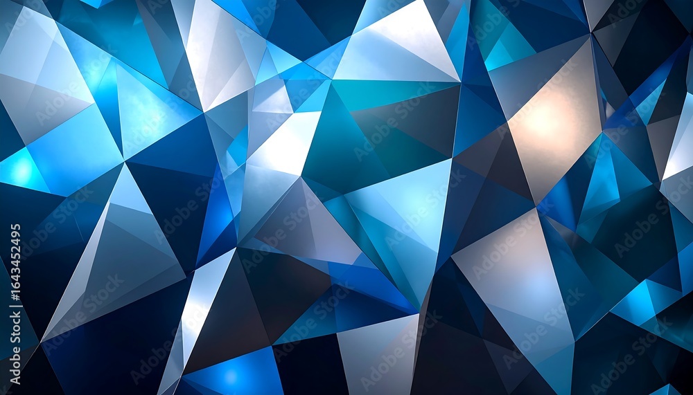 Obraz premium Abstract geometric polygons background design
