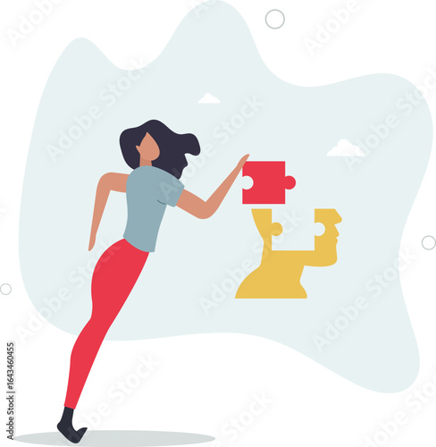 Mental hygiene and self development.Character with healthy mentality easily solving problems.human life.