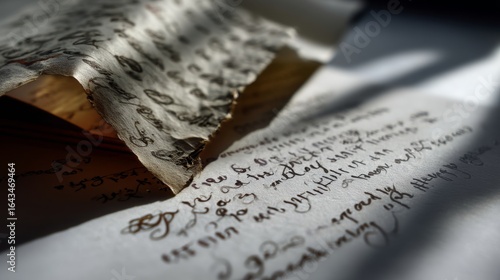 Thoughtful Reflections: Close-up of Philosopher's Divine Inquiries in Natural Light, Bokeh Effect, White Background