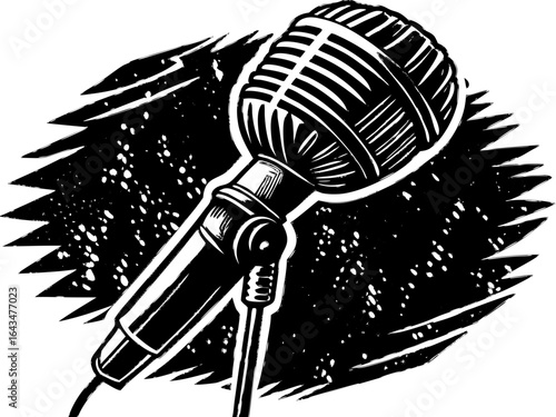  Microphone Silhouette