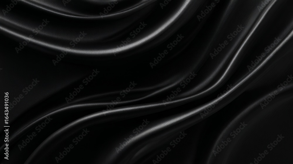 Fototapeta premium a close up of a textured fabric with a glossy finish, resembling a shiny, wavy surface that could be interpreted as either a fabric texture or possibly a metallic material