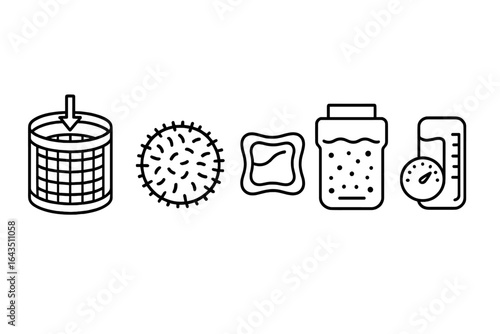 Understanding the process of filtration, separation, and measurement in laboratory settings