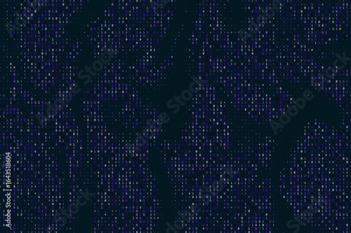 Energetic Vector Halftone Gradient Art	