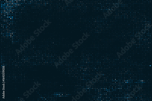 Bright Chromatic Dot Mosaic Pattern	