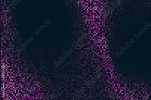 Chromatic Halftone Dot Background with a Vibrant Vector Design