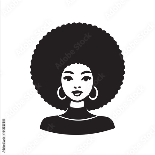 afro woman 