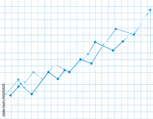 Free Download Graph illustrating a progressive upward trend. - GFXLoad