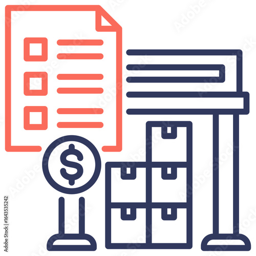 Order Dual Tone Icon