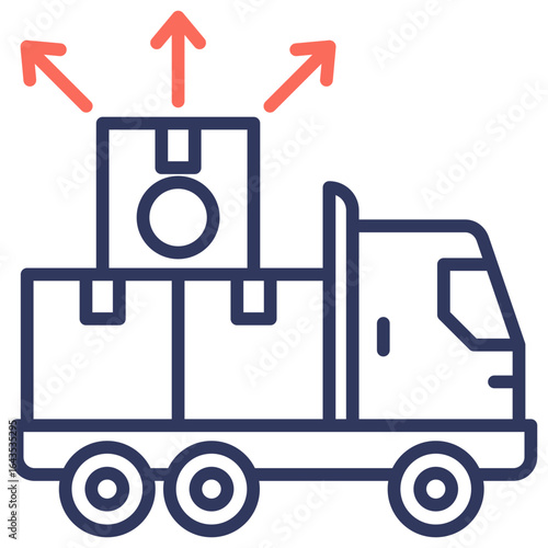 Distribution Dual Tone Icon