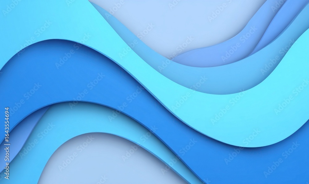 Obraz premium Abstract wavy layered background