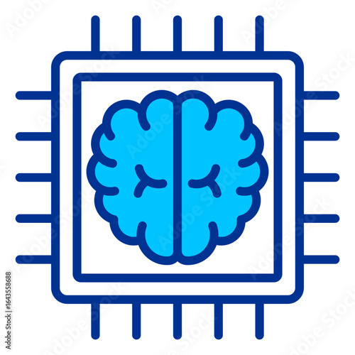 Chip Simple Icon Vector Illustration Concept