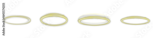 Frame, shine, neon, circle, round PNG glowing yellow ring with spark. This PNG Overlay on transparent background adds a brilliant, futuristic light touch to modern designs and electric effects.