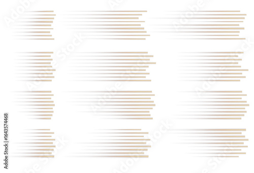 Motion, speed, line, light, action PNG streak effect in gold lines. This PNG Overlay on transparent background is ideal for dynamic, futuristic projects, tech visuals, and sport motion art.