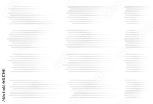 Line, speed, motion, light, action PNG graphic with white gradient streaks. This PNG Overlay on transparent background creates a dynamic, futuristic speed effect for designs and tech visuals.