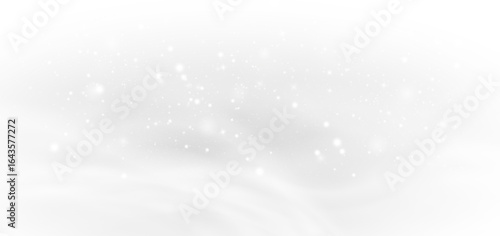 Glow, magic, sparkle, light, white bokeh in PNG with shimmering particles. This PNG Overlay on transparent background adds a dreamy festive touch for cosmic, fairy, and elegant designs.