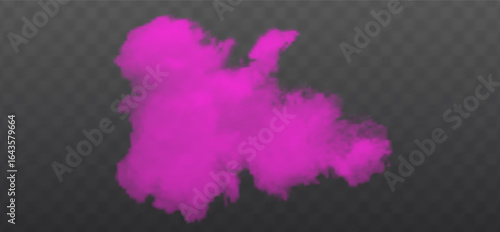 Pink, background, cloud, abstract, bright PNG with watercolor sky and cloudscape design. Summer sunlight PNG on transparent background. Overlay for nature, wallpaper, or artistic pattern.