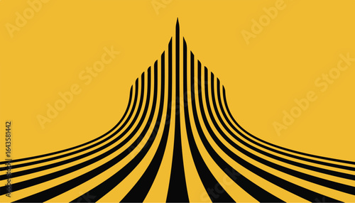 abstract upward background vector