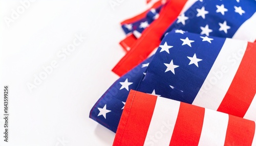 american flag on a  background