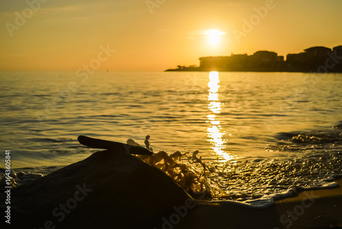 Coucher de soleil Corse Paysage