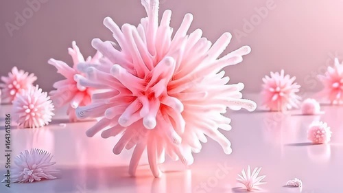 dig into the catch cosmos of ampere fractal speck spin ilk microscopical solar system, showcasing soft tap and brilliant whites; the motion transmit ampere smell of patrician vibration and