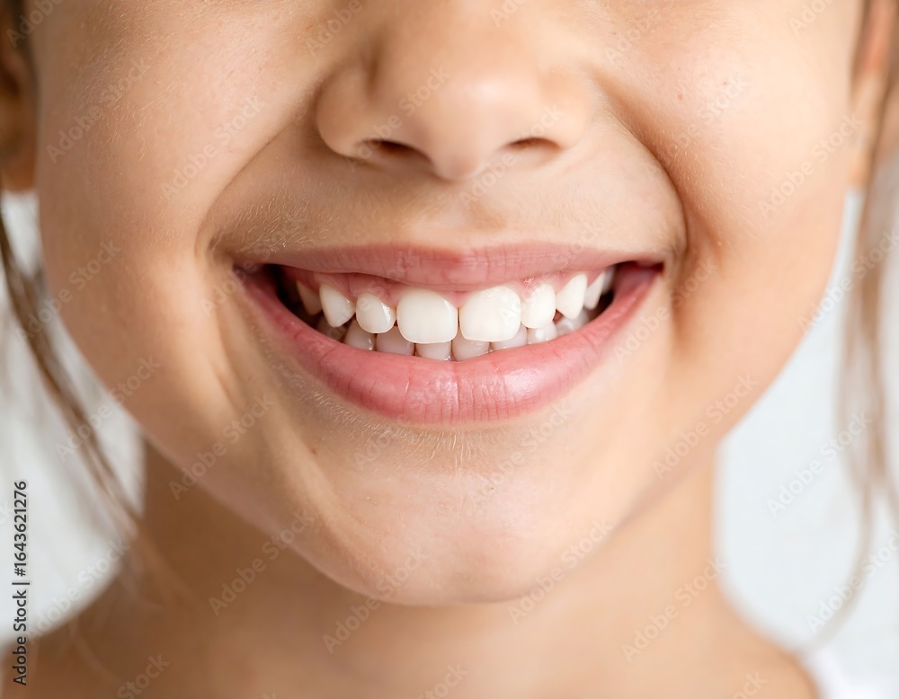 Obraz premium Child's healthy smile (1)