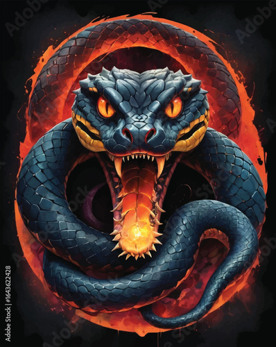 Snake Vector Design