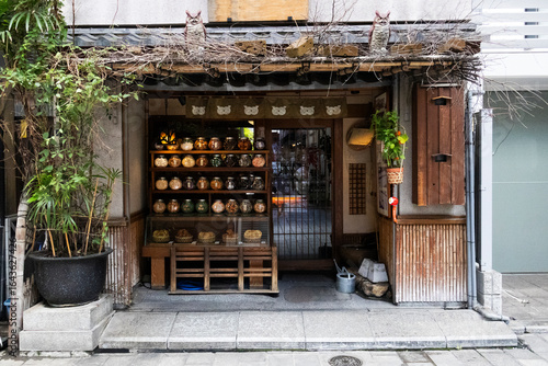 Souvenirs gifts dessert snack food in local bakery shop for Japanese people travelers visit shopping buy on Shin Nakamise dori Shopping Street market of Asakusa in Taito City at Tokyo in Kanto, Japan
