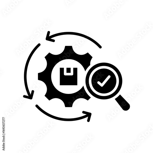 Evaluation glyph icon
