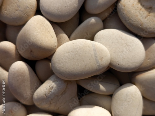 Photography Calm and Serene Pebble Texture Background