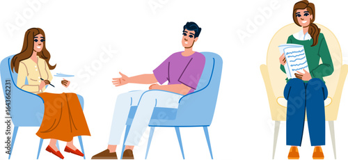 mentalhealth psychologist woman vector