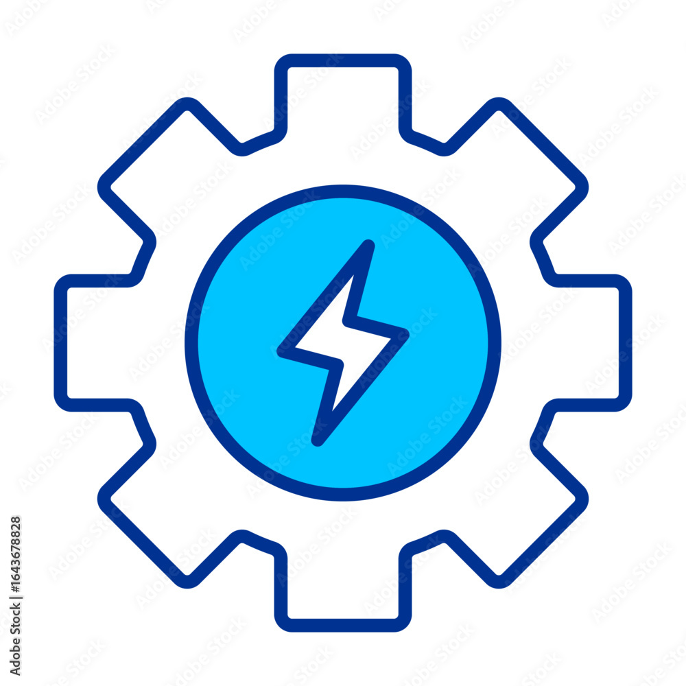 Gear Simple Icon Vector Illustration Concept Gear Simple Icon Vector Illustration Concept