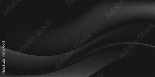 Rough noise texture on abstract black background,monochrome background.