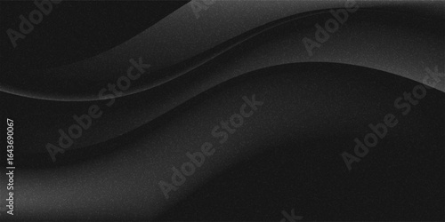 Rough noise texture on abstract black background,monochrome background.