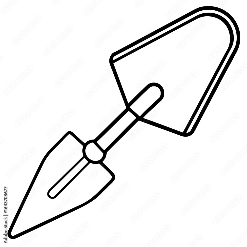 Trowel Tool Vector Design Trowel Tool Vector Design