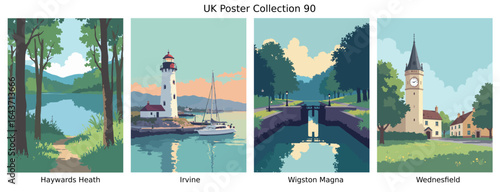 Haywards Heath, Irvine, Wigston Magna, Wednesfield UK Collection