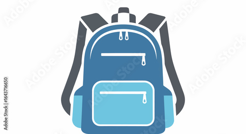 Backpack Icon A Versatile Design for Education, Travel, and Everyday Use