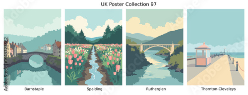 Barnstaple, Spalding, Rutherglen, Thornton-Cleveleys UK Collection