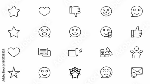 A fun and engaging collection of feedback-themed illustrations for playful or informal brands. Perfect for creative agencies, lifestyle blogs, and social campaigns